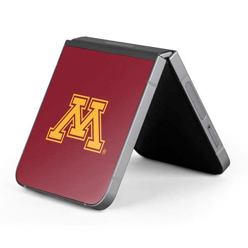 University of Minnesota M Logo Galaxy Z Flip6 Skin